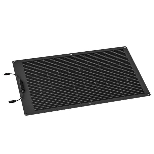 Ecoflow 100 Watt Solar Panele flexibel in schwarz