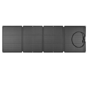 Ecoflow Solarpanel 110W in schwarz, tragbar, faltbar