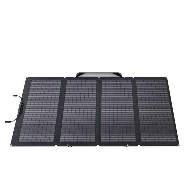 Draufsicht Ecoflow 220 Watt Solarpanel